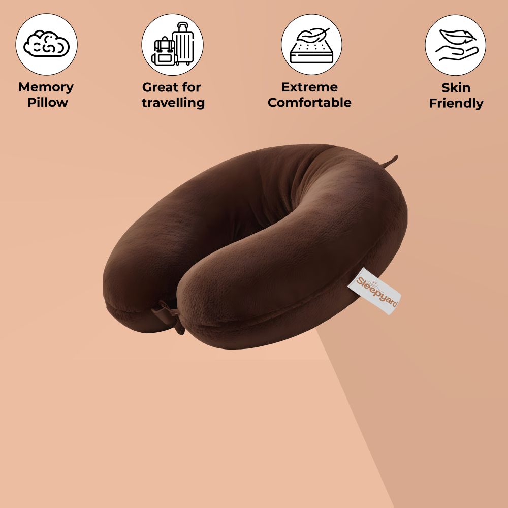 Sleepyard Memory Foam Travel Neck Pillow - Main Image