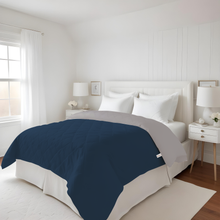 Sleepyard Microfibre Reversible Quilt Blanket