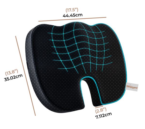 Sleepyard Orthopedic Tailbone Support Pillow